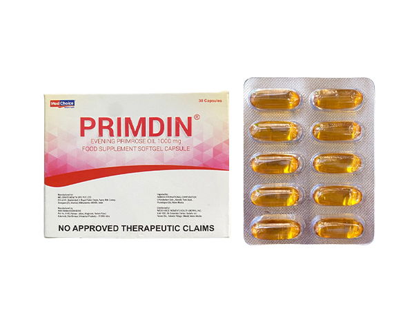 Evening Primrose Oil (PRIMDIN<sup>®</sup>)